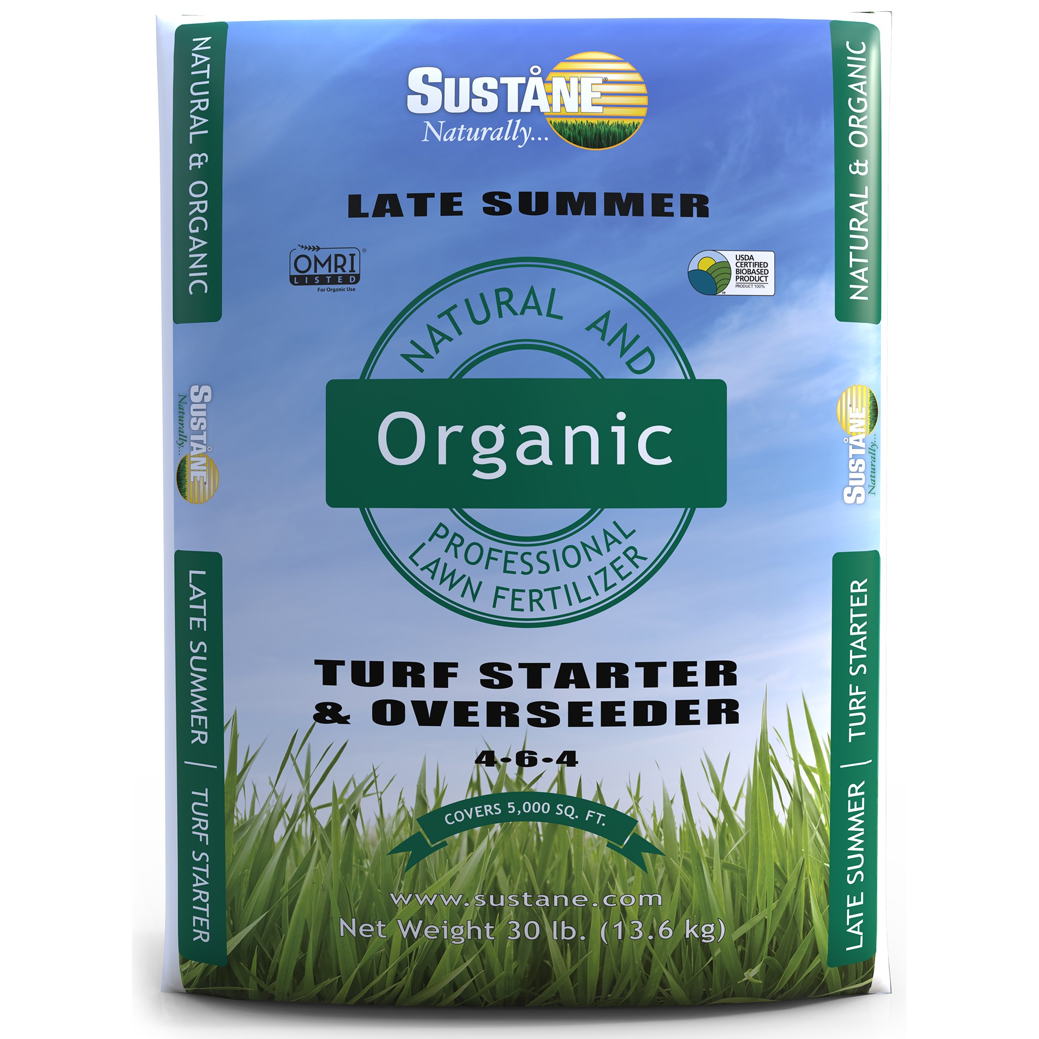 Sustane 30# 4-6-4 Starter/Overseeder — Single Unit