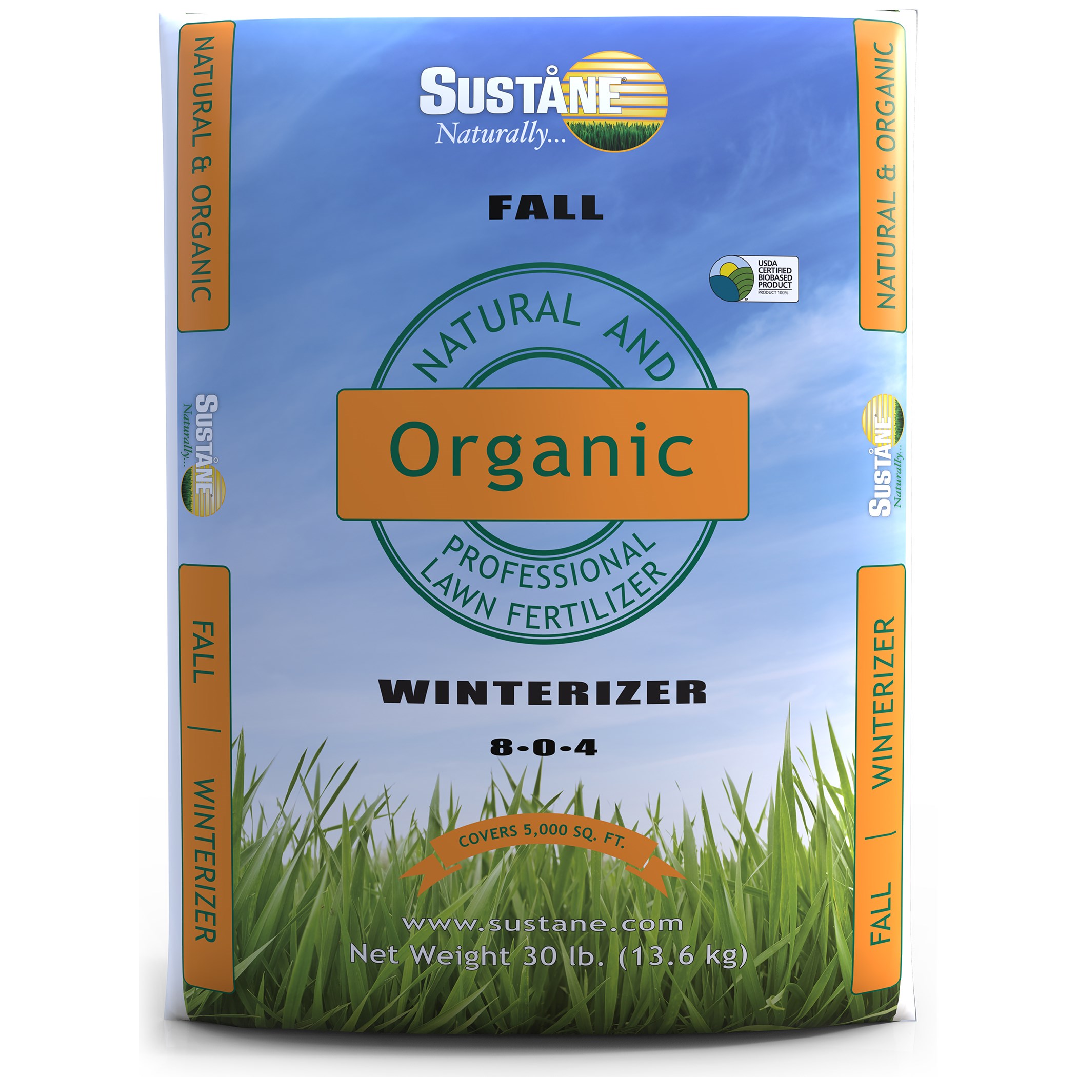 Sustane 30# 8-0-4 Winterizer — Single Unit