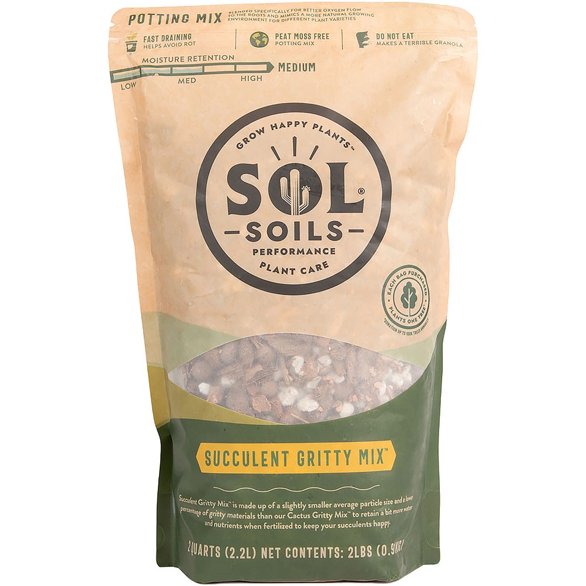 Sol Soils 2qt Succulent Gritty Mix