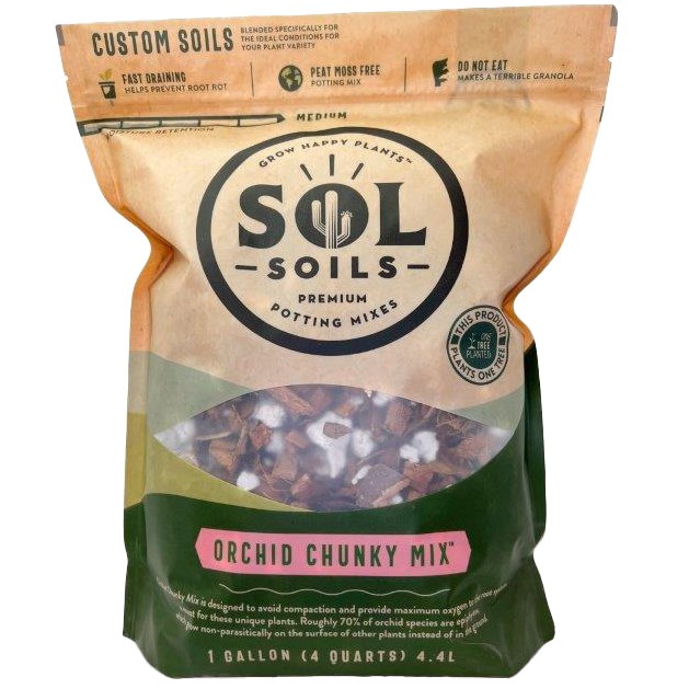 Sol Soils 4qt Orchid Chunky Mix