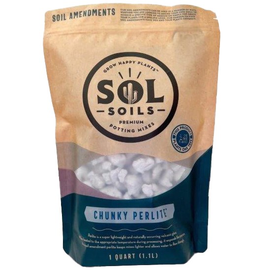 Sol Soils 1qt Chunky Perlite — priced per each; minimum 16; multiples of 16