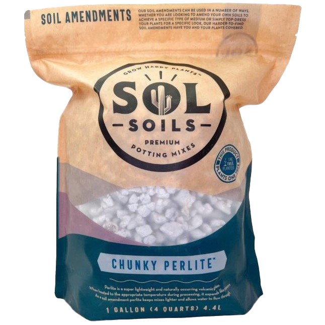 Sol Soils 4qt Chunky Perlite