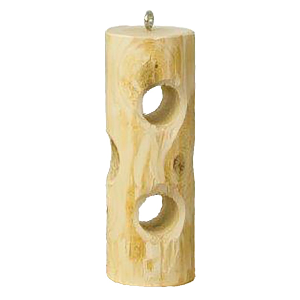 Stovall 16" White Cedar Suet Post Log Feeder For Suet Plugs MADE IN THE USA