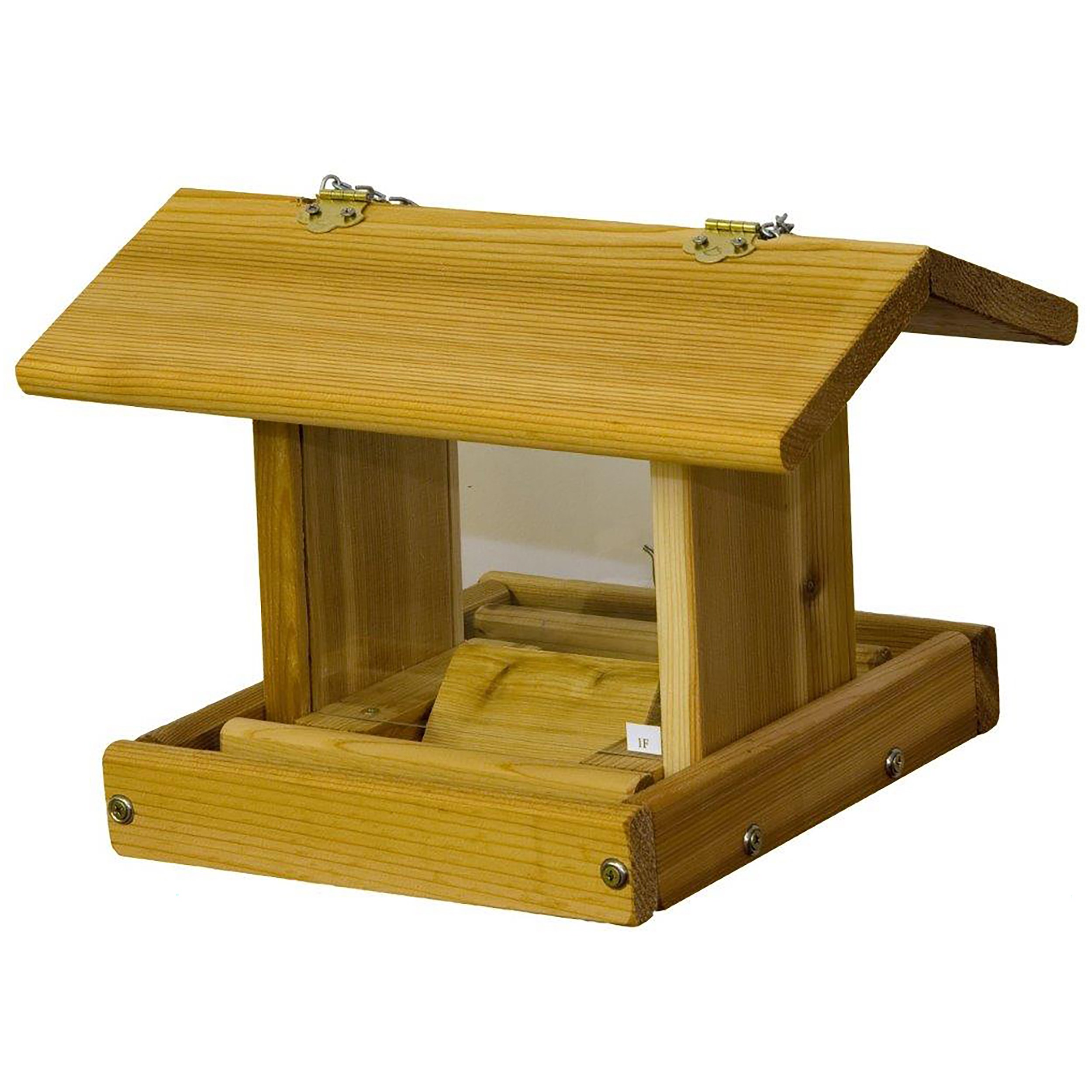 Stovall Wood 5# Small Hanging Hopper Feeder W/Chain MADE IN THE USA