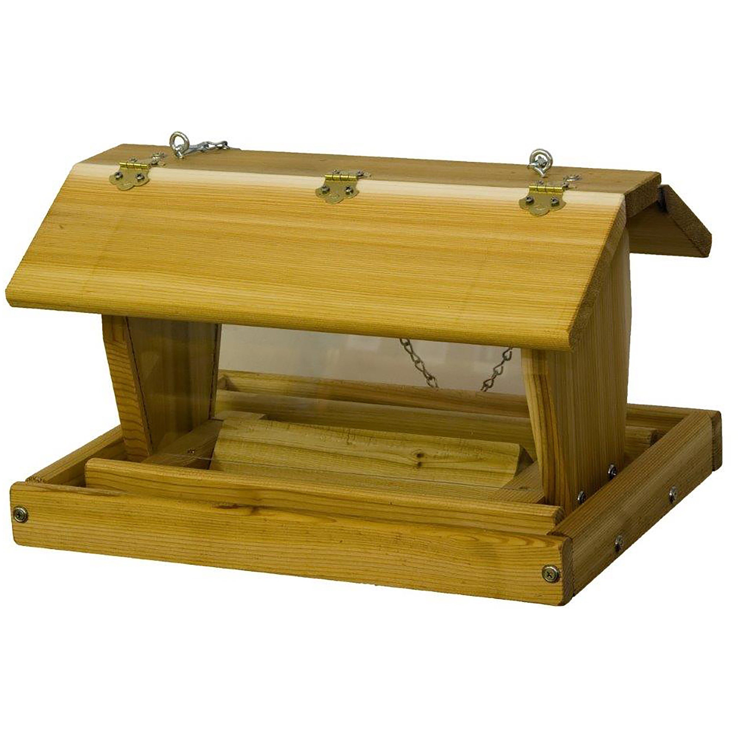 Stovall Wood 12# Medium Barn Hanging Feeder MADE IN THE USA