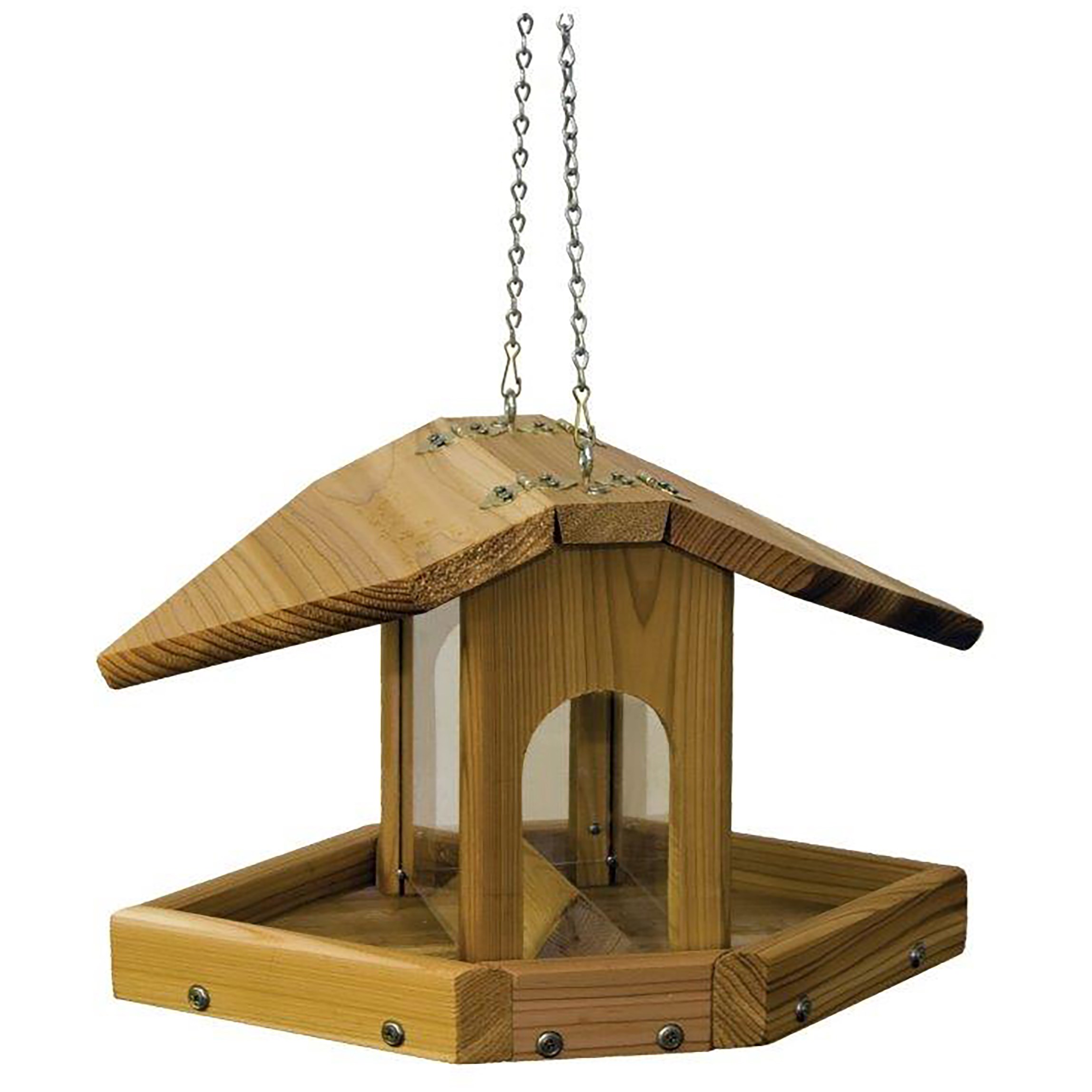 Stovall Wood Multi Sided Feeder With Chain MADE IN THE USA