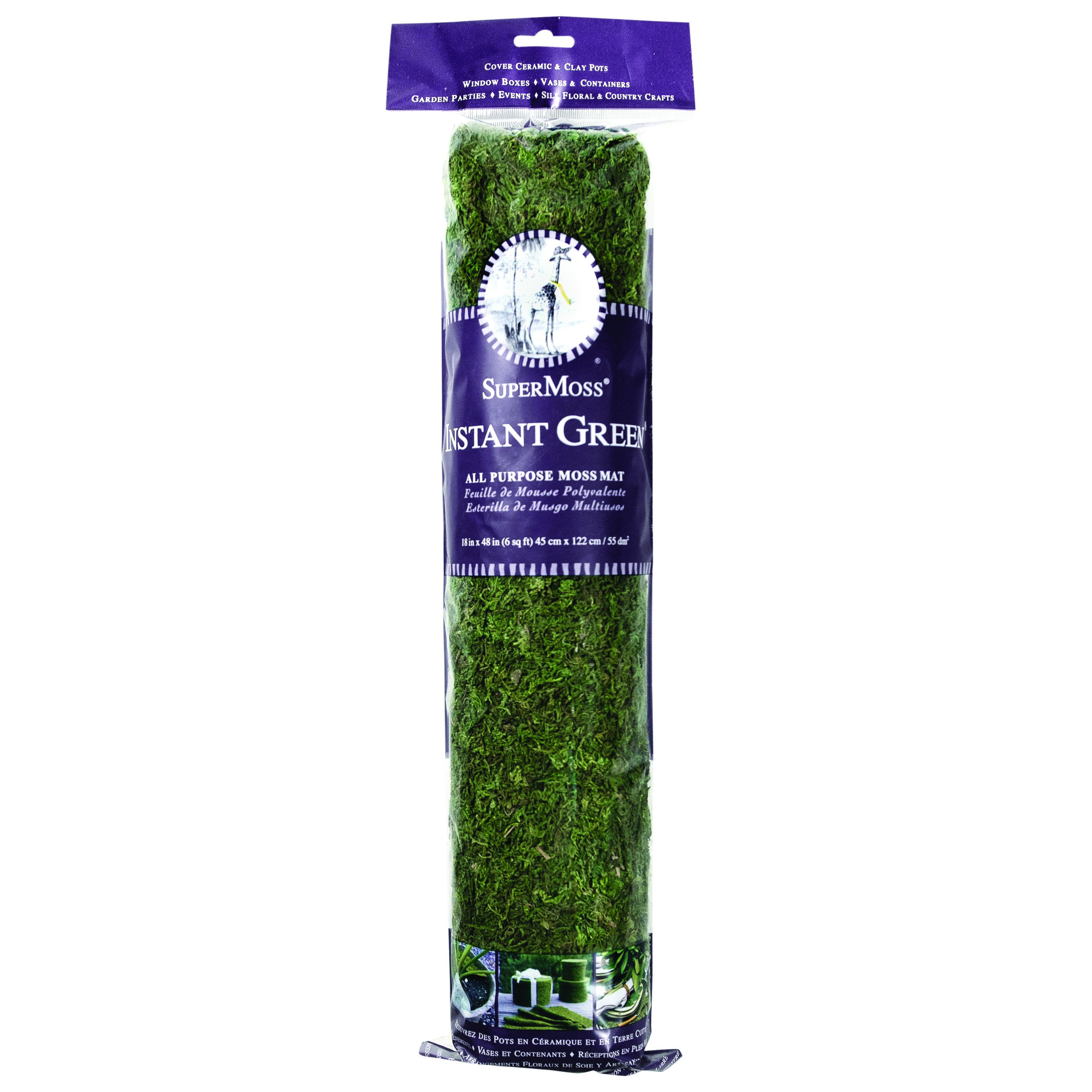 SuperMoss 18"x4' Moss Mat Runner — priced per each; minimum 12; multiples of 12