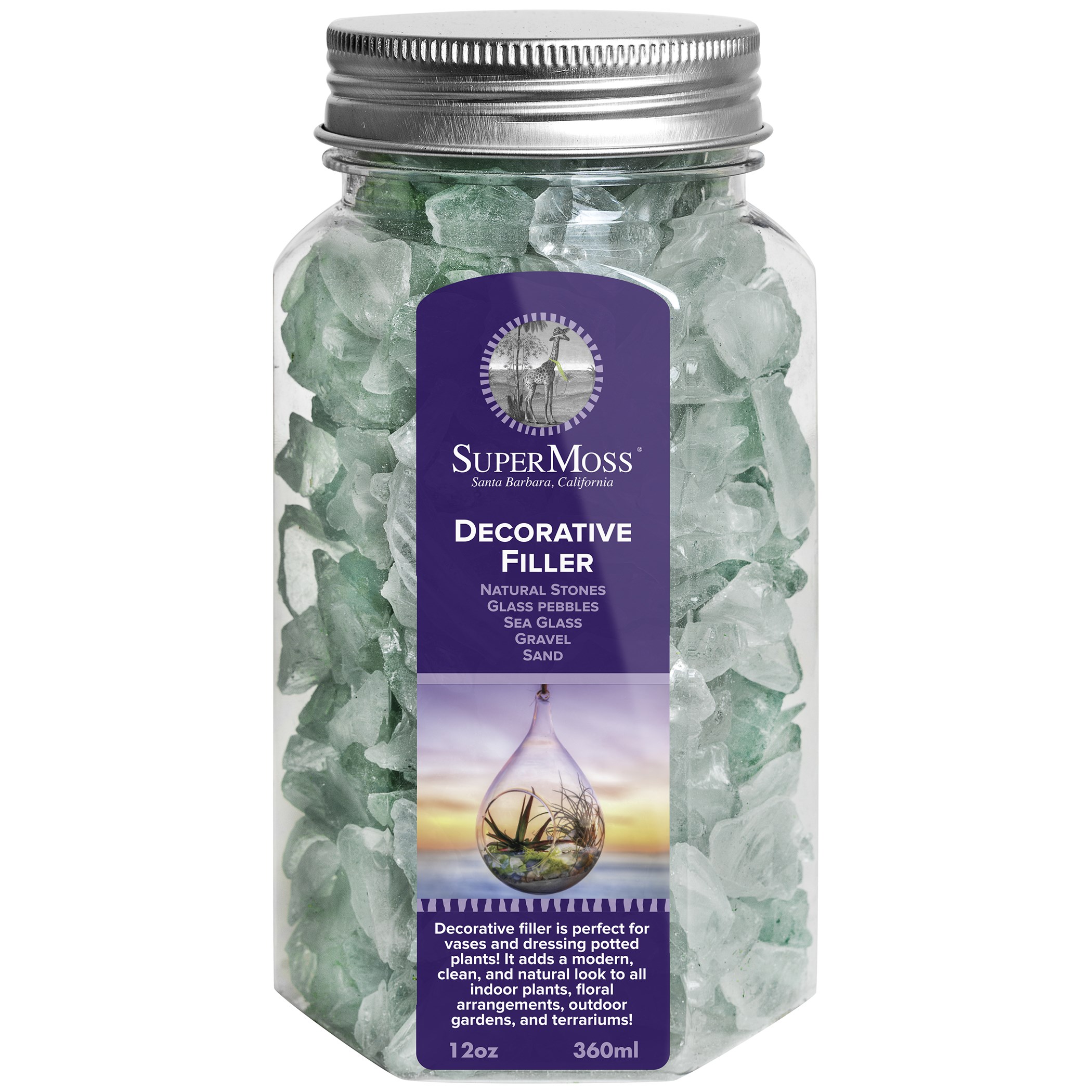 SuperMoss 12oz Jar Sea Glass Sage Green