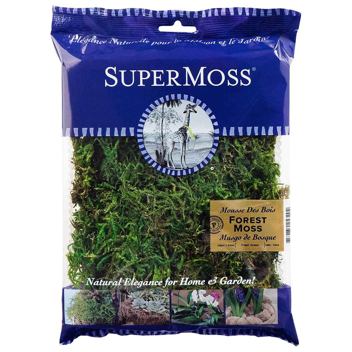 SuperMoss 80.75cu Bag Preserved Forest Moss — priced per each; minimum 12; multiples of 12