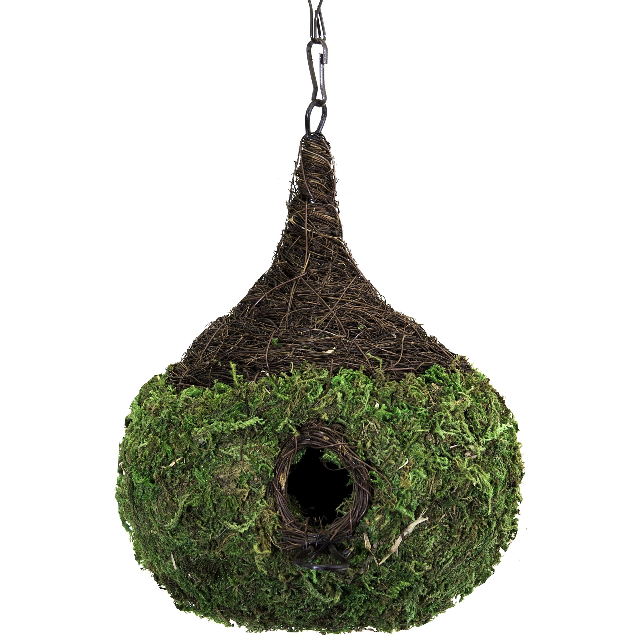 SuperMoss Woven Medium Raindrop Birdhouse
