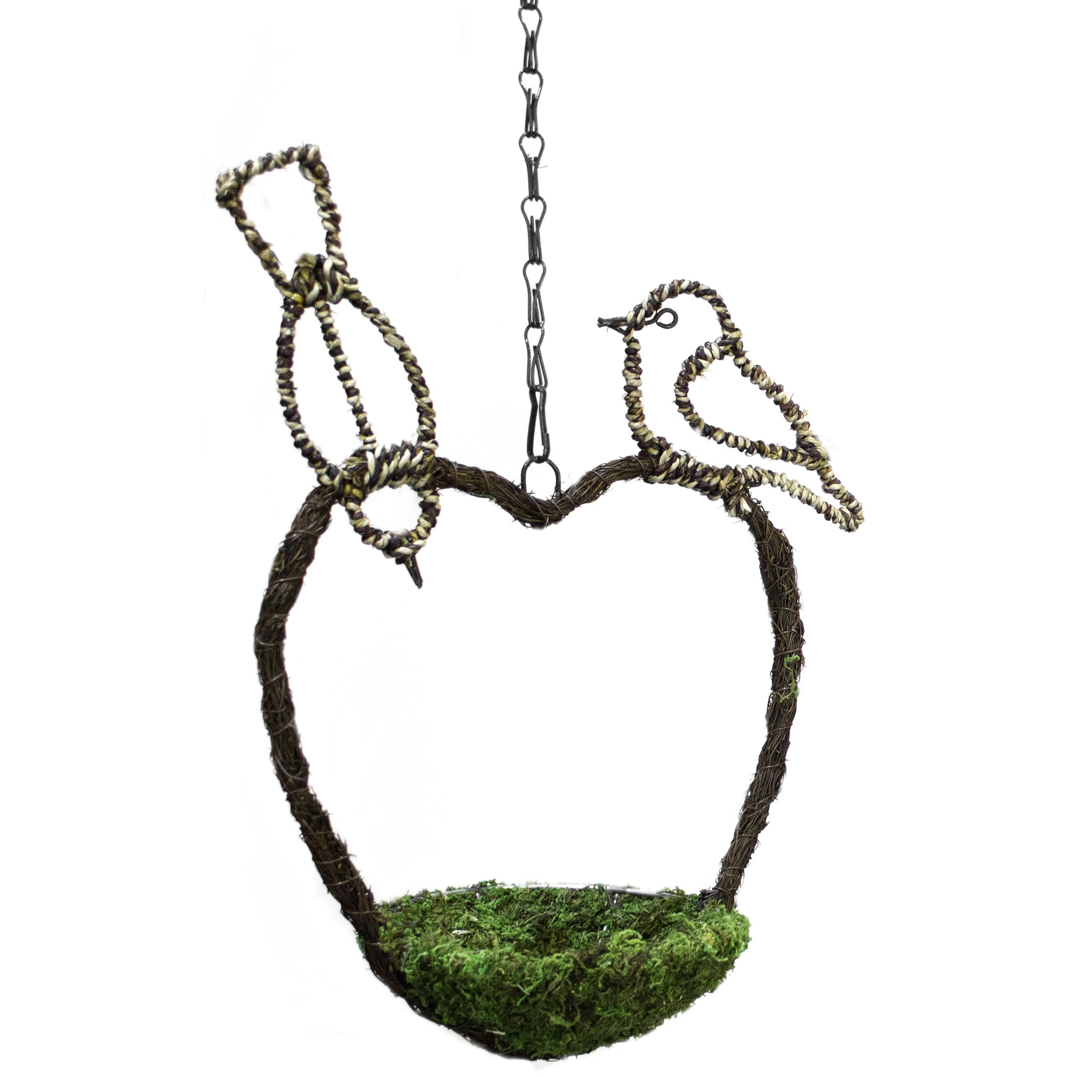 SuperMoss 7in Woven Bird Feeder Sparrow — priced per each; minimum 6; multiples of 6