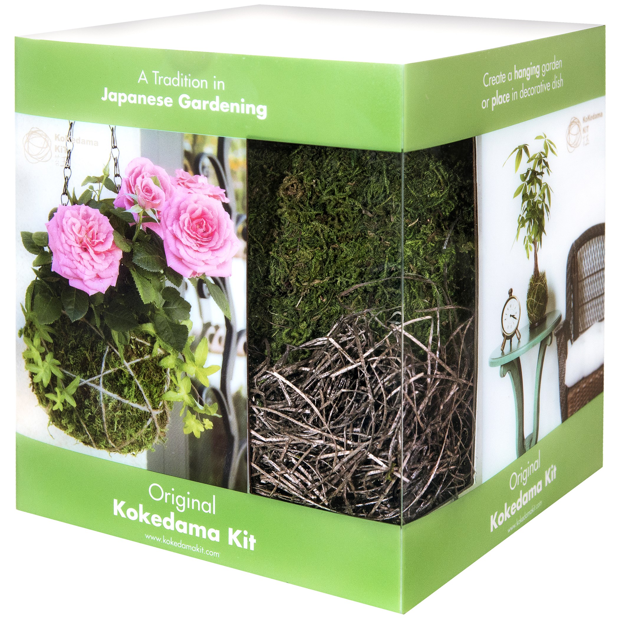 SuperMoss Kokedama Kit Original 6" — priced per each; minimum 6; multiples of 6