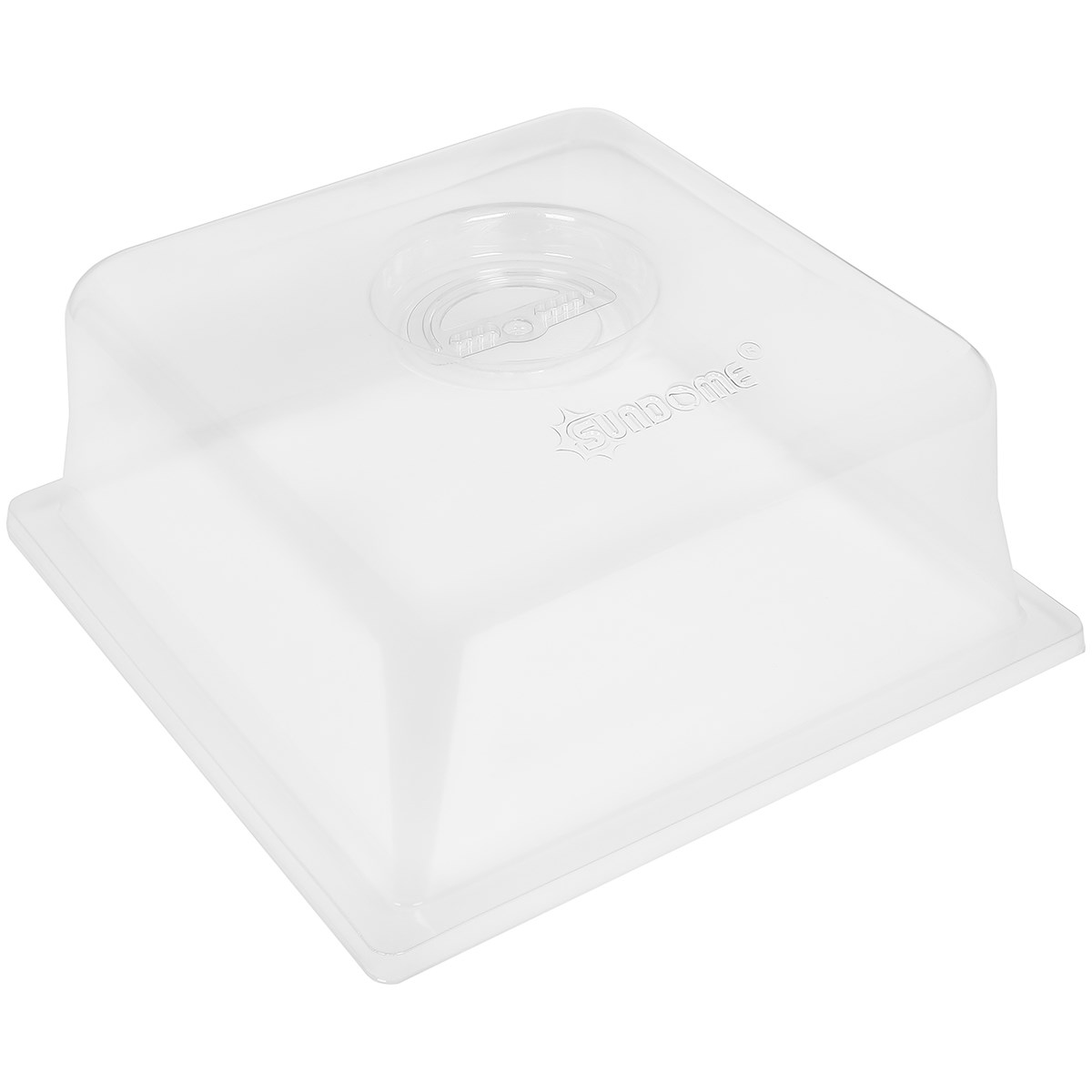 SunPack 10"x10"x5" Sundome Vented Humidity Dome — priced per each; minimum 25; multiples of 25