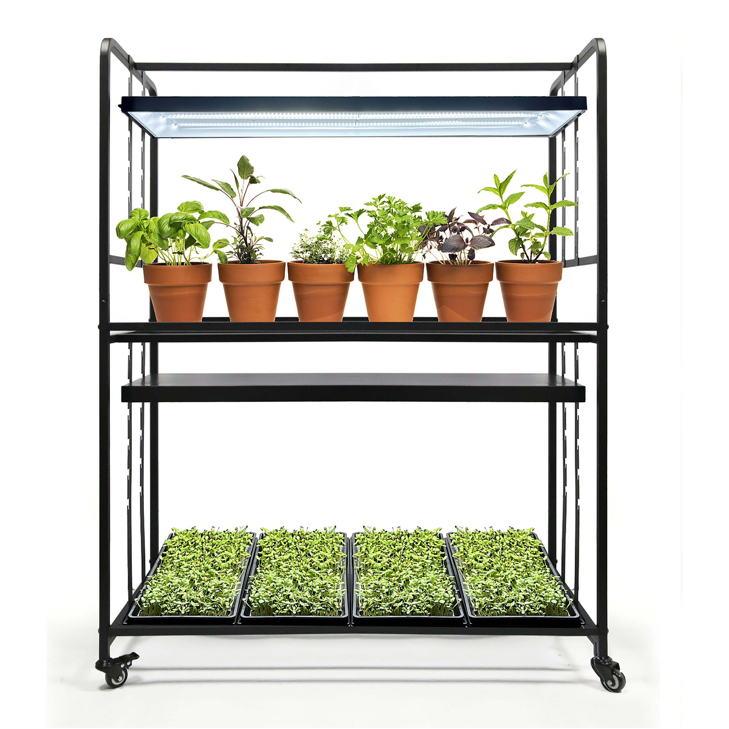 Sunpack LED 2 Tier Grow Light Garden 72 Watts Kit