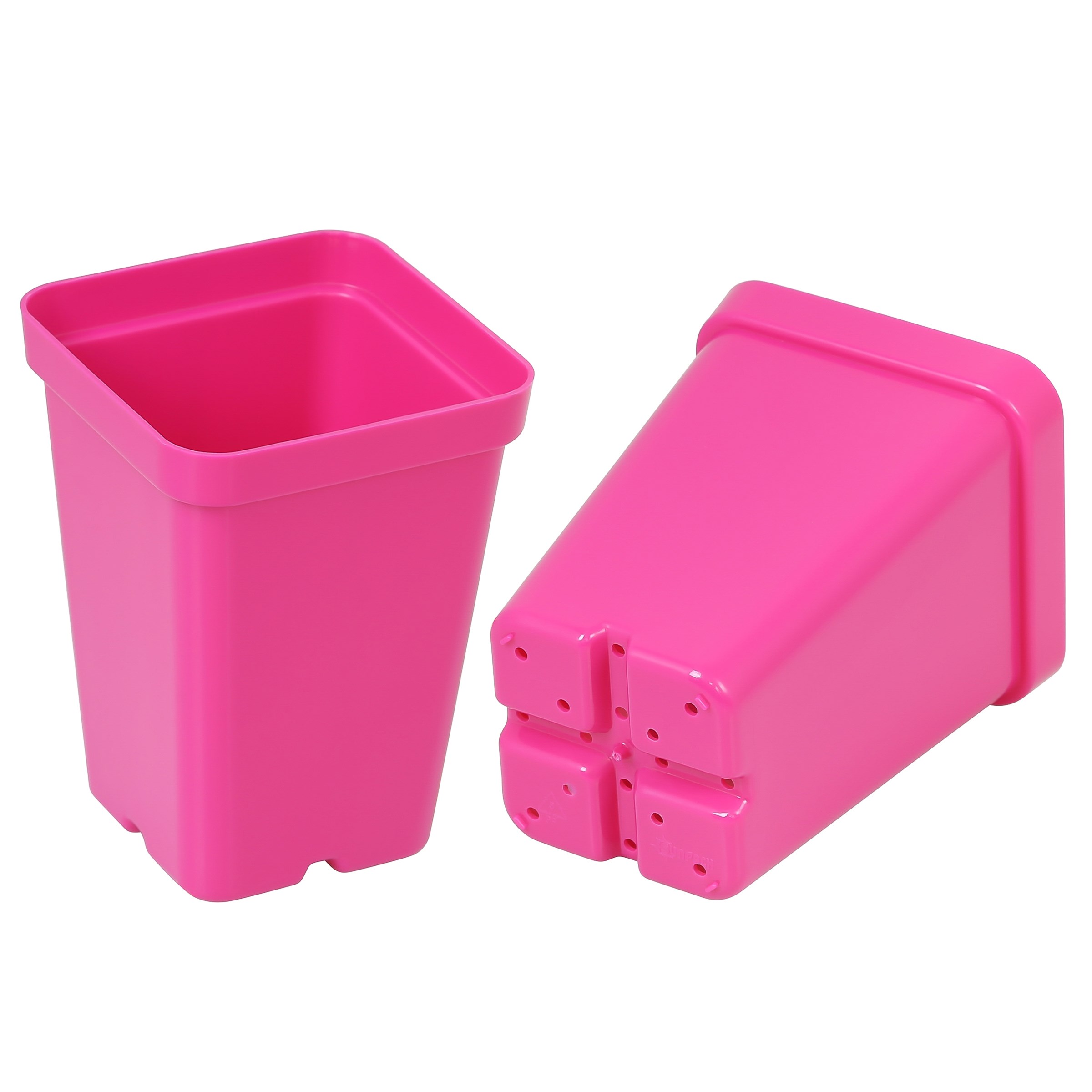 SunPack 2.5" Square Pot, Magenta — priced per each; minimum 25; multiples of 25