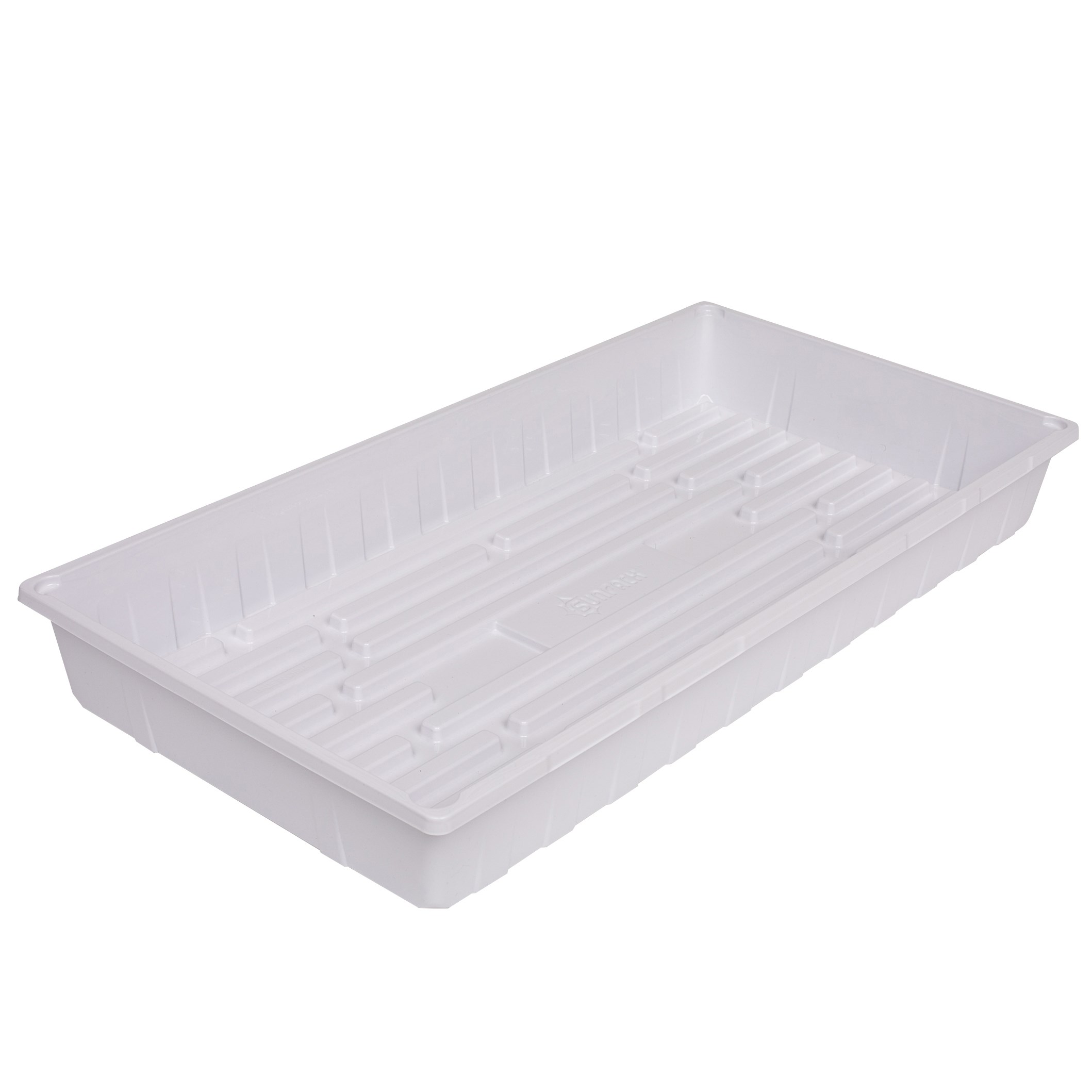 SunPack 10"x20" Tray, White No Drain Holes