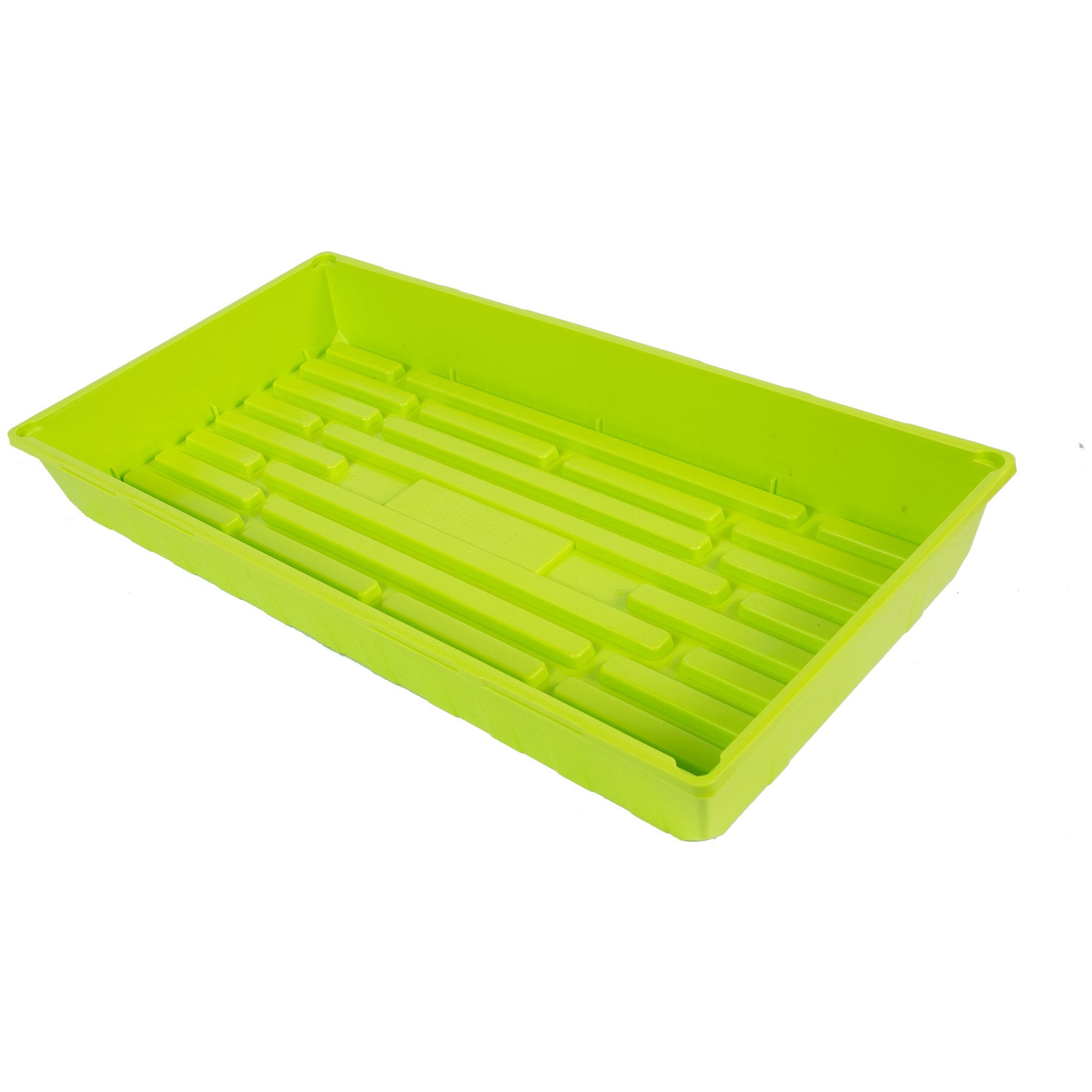 SunPack 10"x20" MegaTray I.D. Lime Green — priced per each; minimum 5; multiples of 5