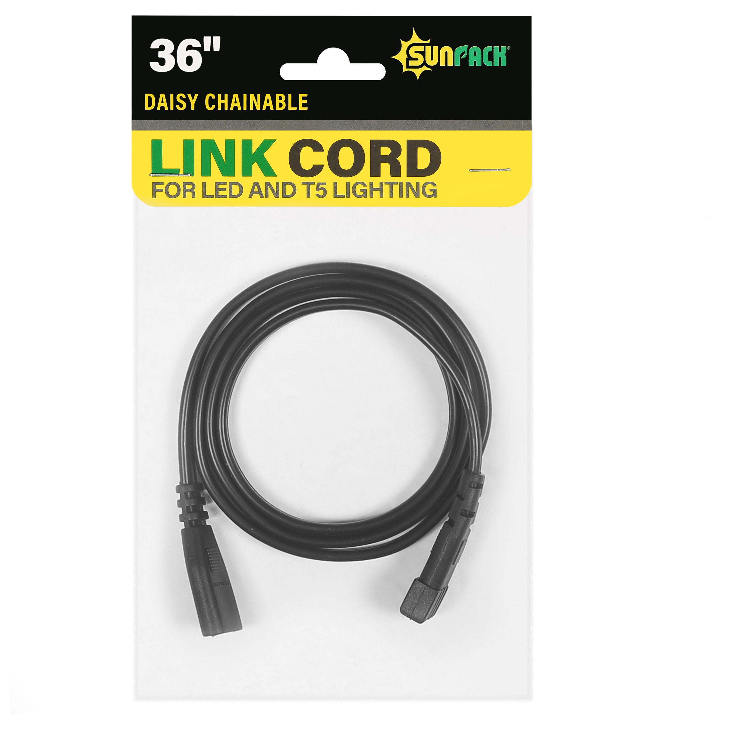 SunPack 36" Link Cord LED & T5Ho — priced per each; minimum 12; multiples of 12