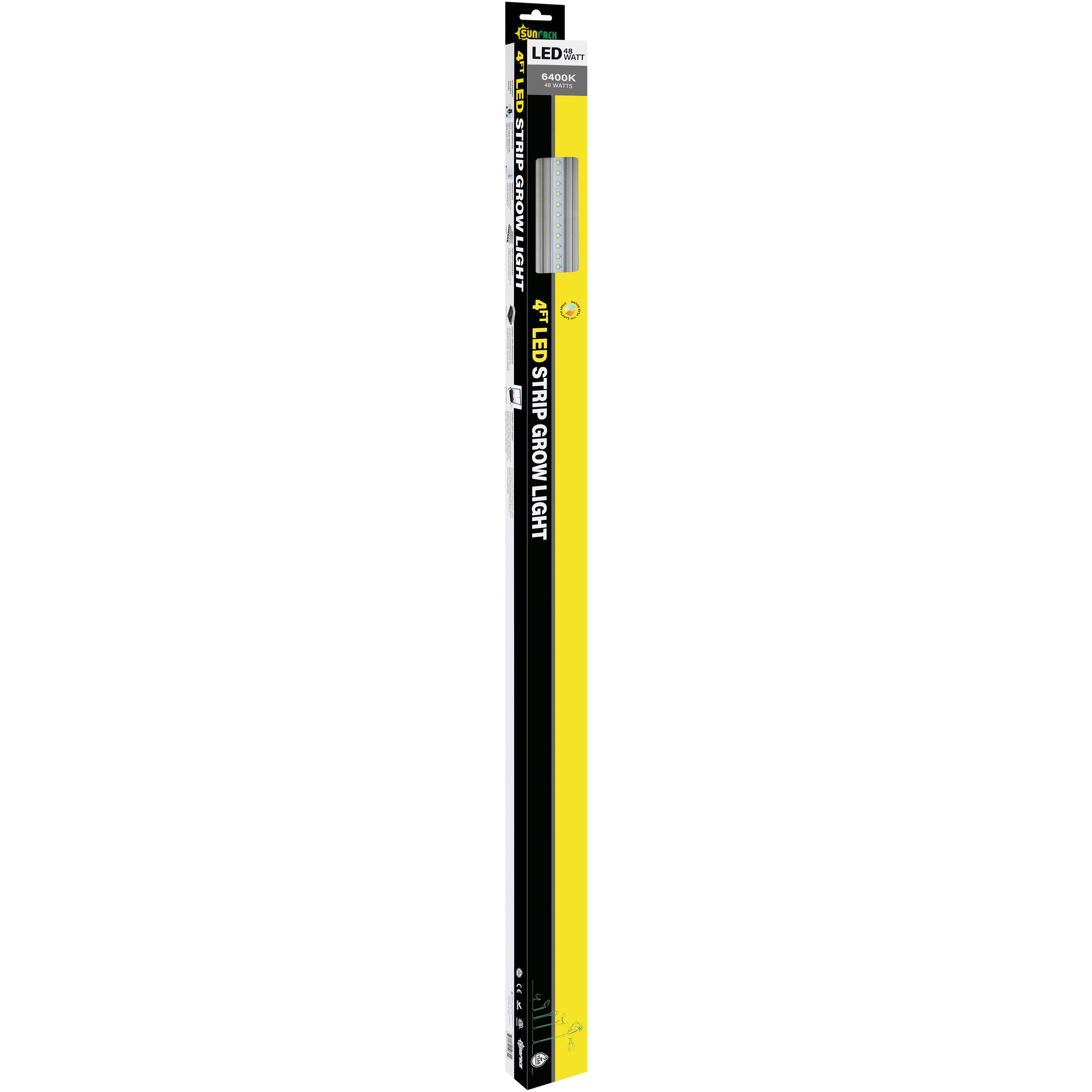 SunPack 4' LED 6400K 48W Strip Light 5810 Lumens