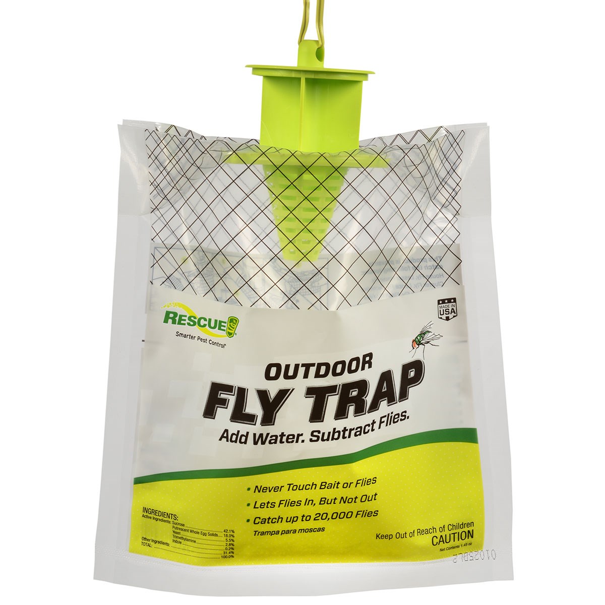 Rescue Fly Trap Gravity Feed Display Box — priced per each; minimum 12; multiples of 12