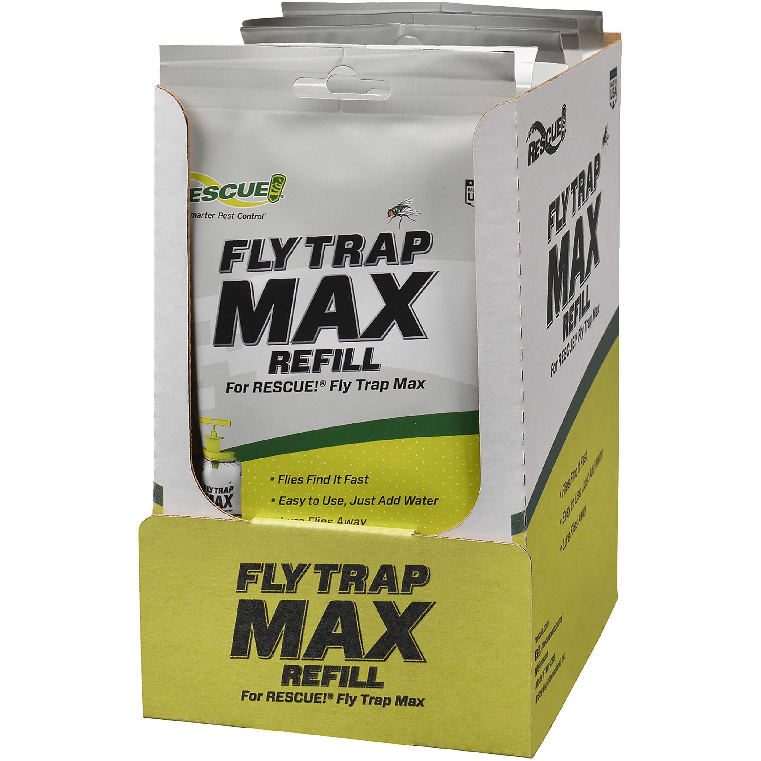 Rescue Fly MAX Refill Shelf Pack — priced per each; minimum 8; multiples of 8