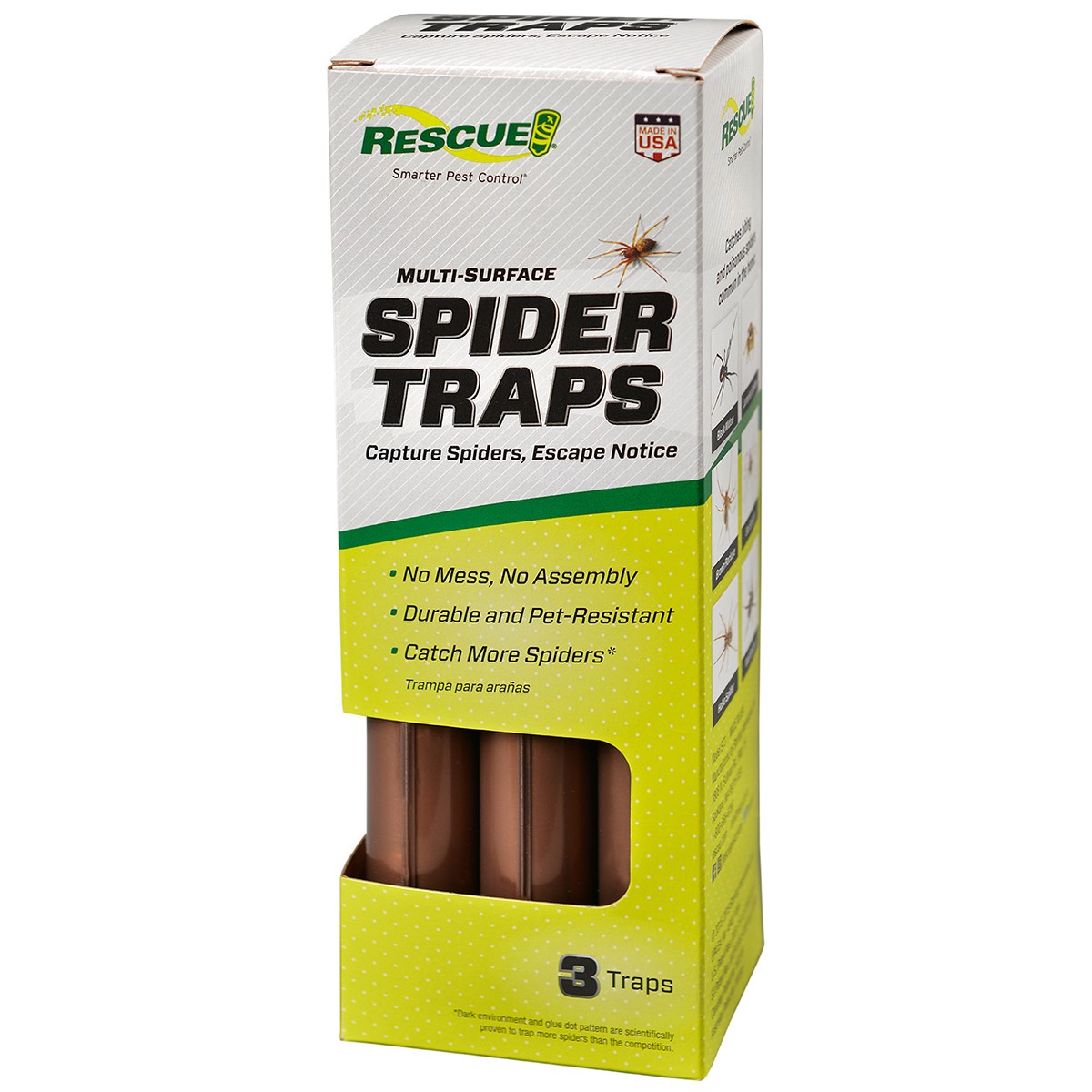 Rescue Spider Trap 3Pk Display Box
