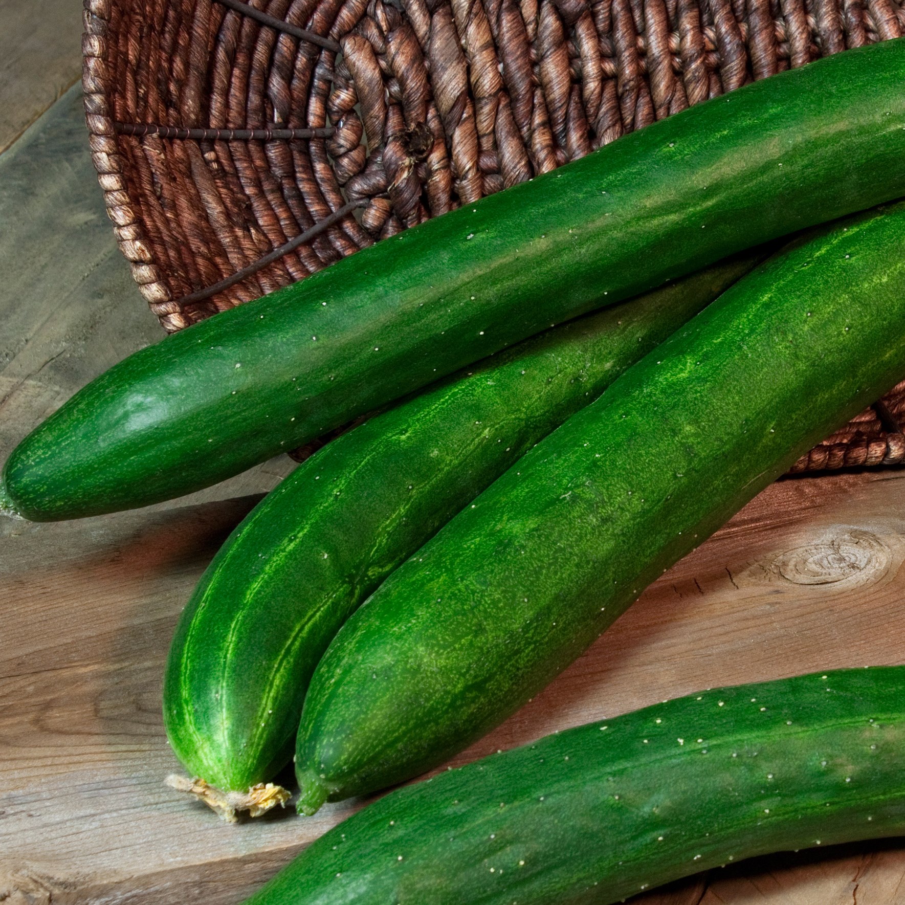 Cucumber, Tasty Green/ Burpless #26 100 Seed Count