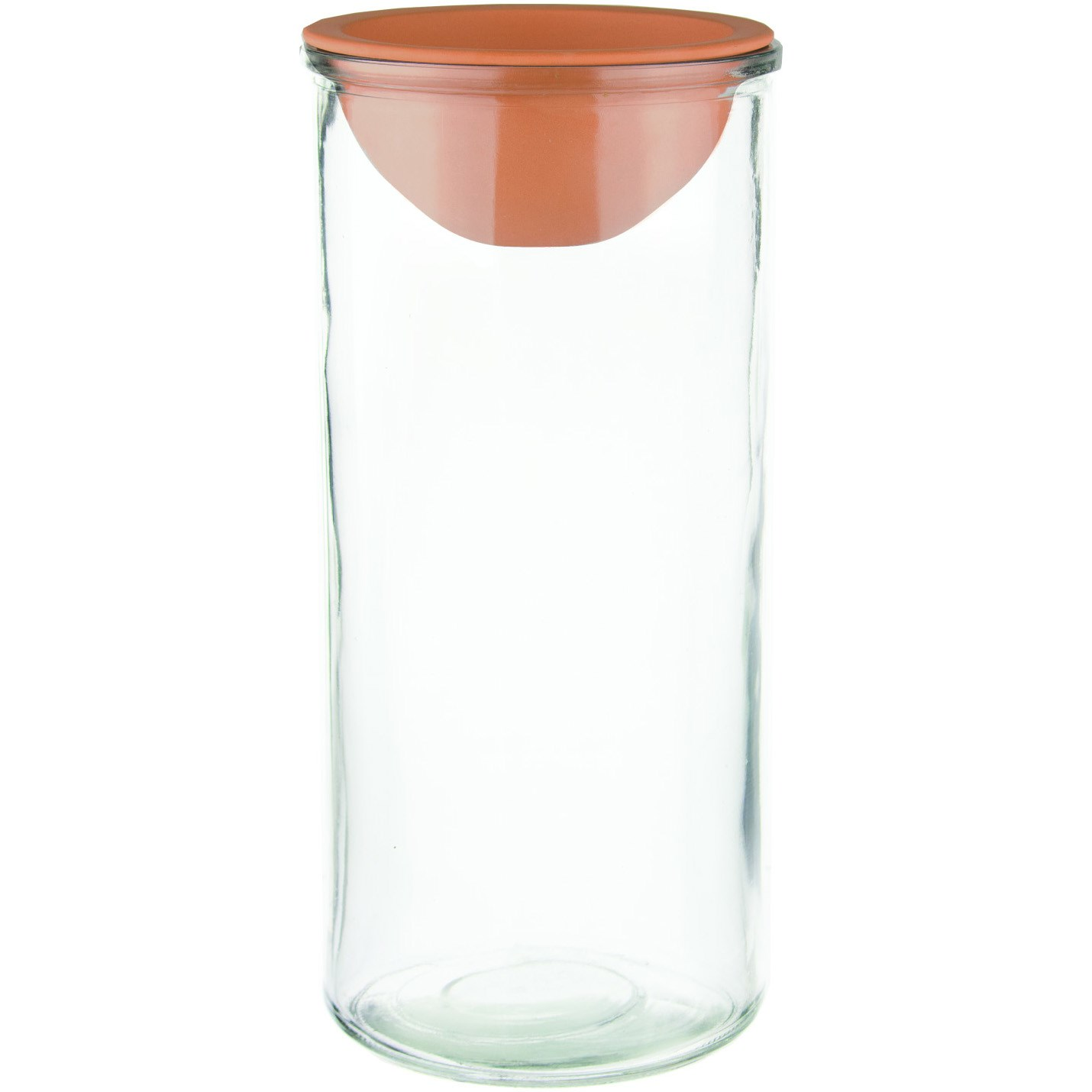 SSI 9.5" Cylinder Bulb Planter with Terra Insert — priced per each; minimum 6; multiples of 6