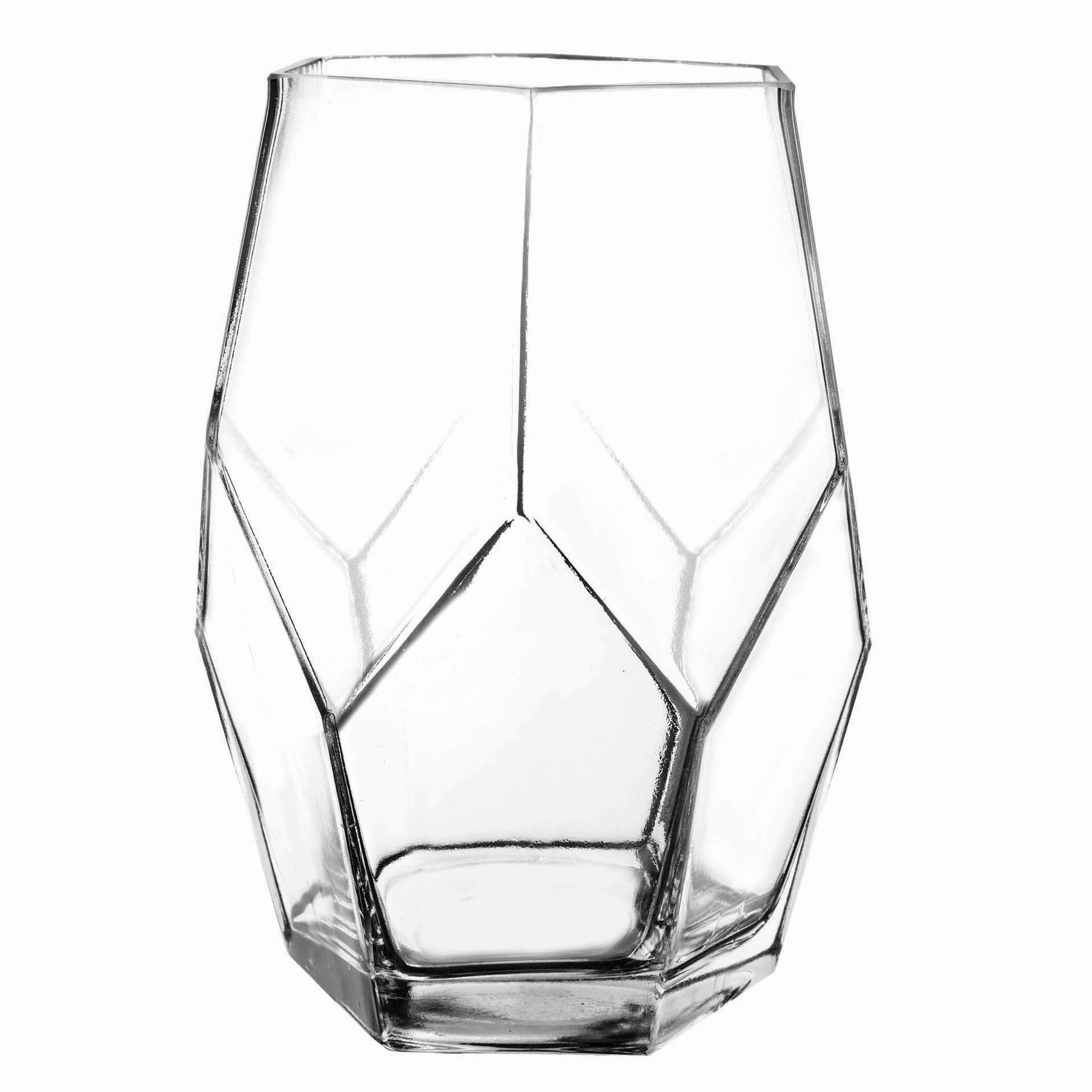 SSI 8" Prism Vase Crystal — priced per each; minimum 6; multiples of 6
