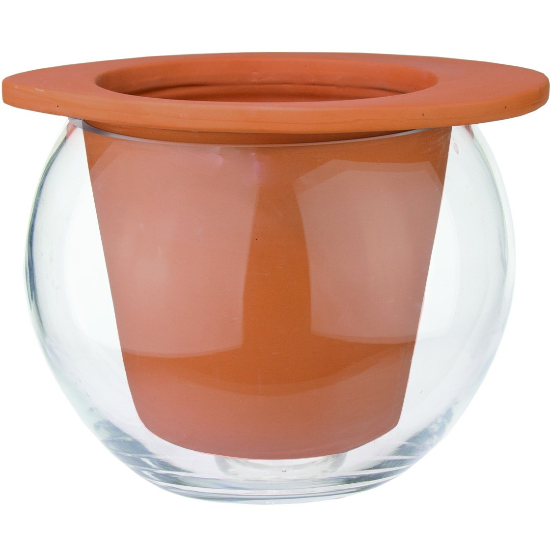 SSI 7.35" Self Watering Planter Terra — priced per each; minimum 6; multiples of 6