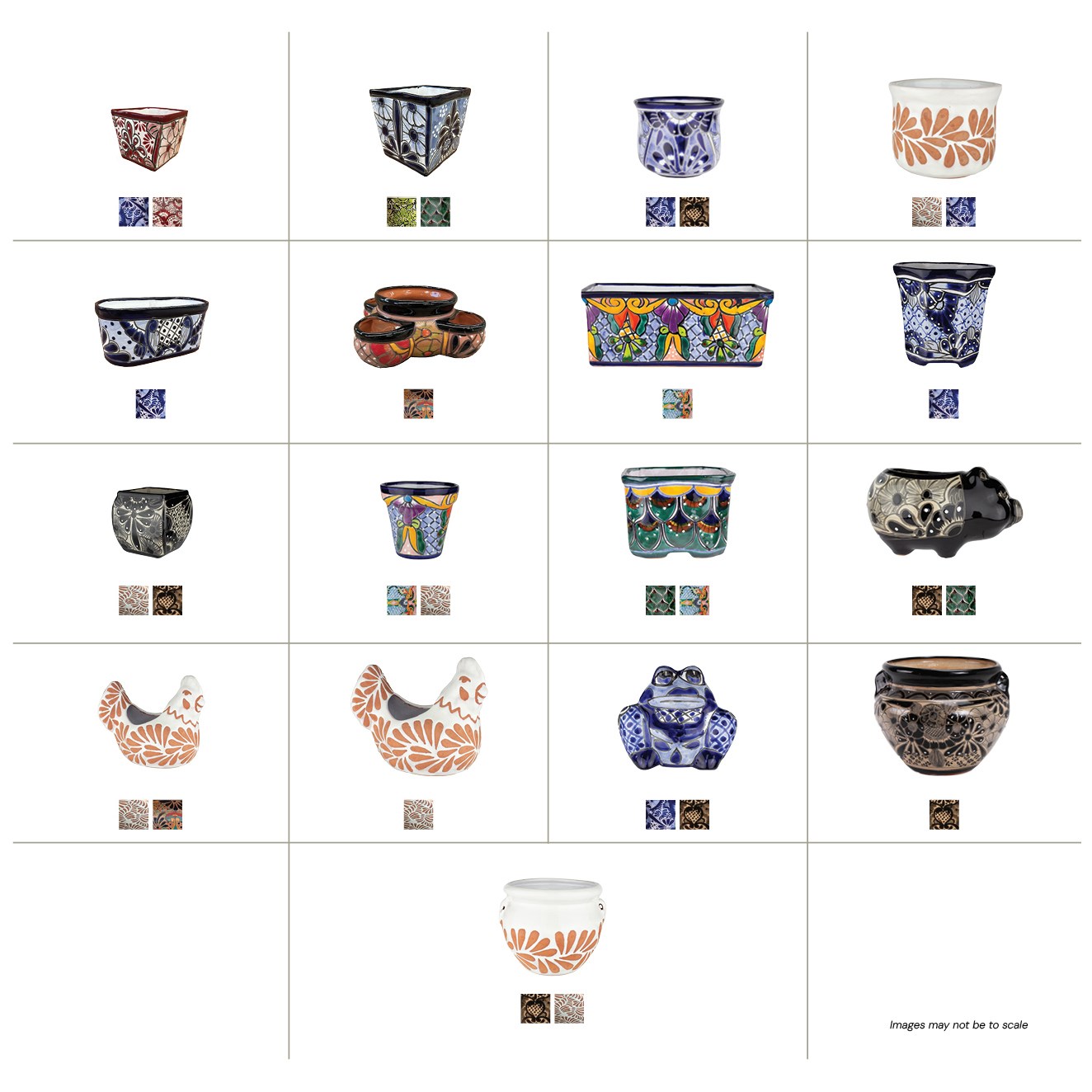 SSI 56pc Nuevo Talavera Assortment