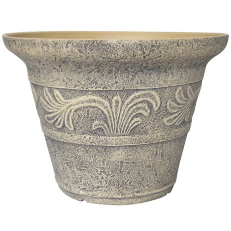 GROWER SELECT ENVIROBLEND 20IN TUMBLED SCROLL ROUND STONE — Case of 6