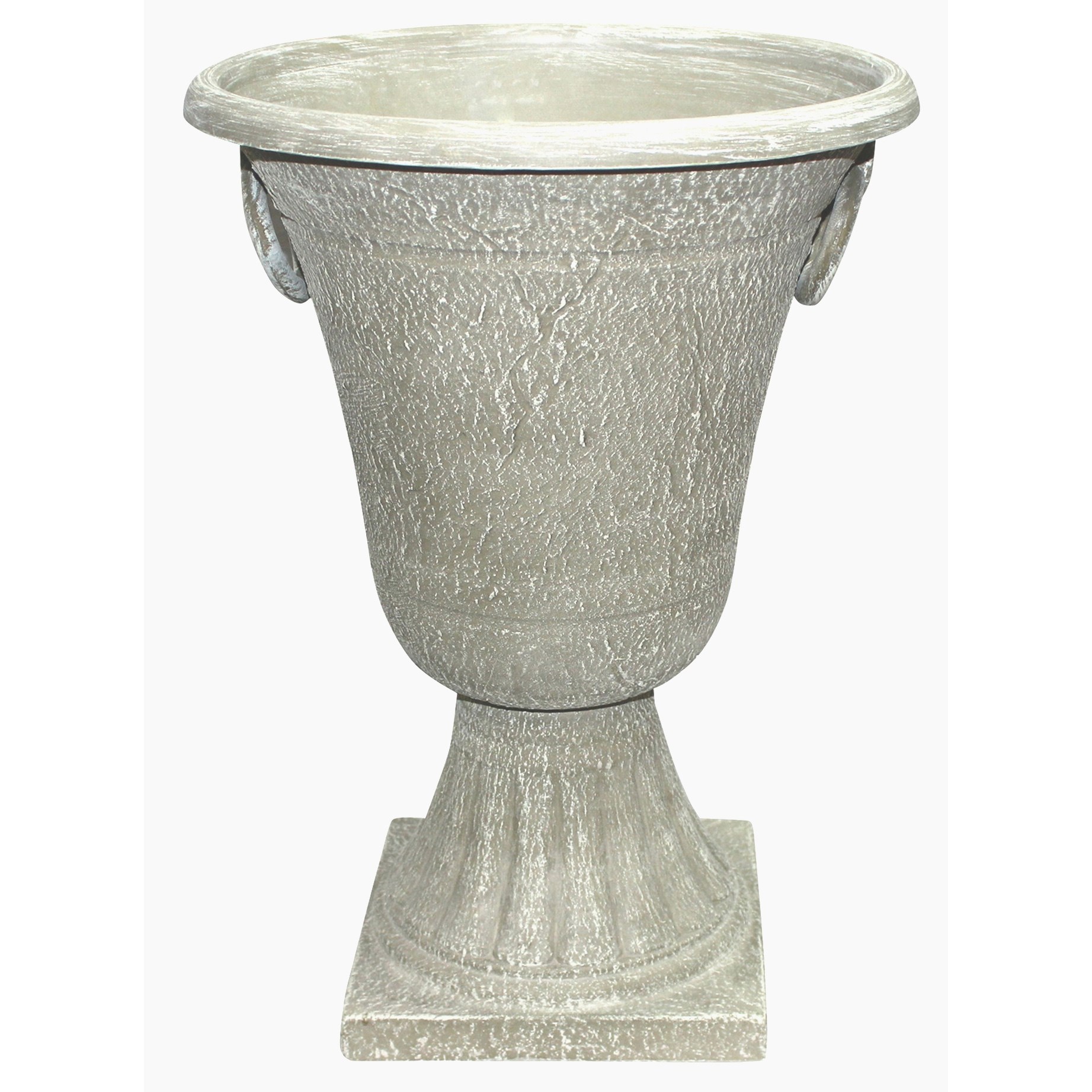 GROWER SELECT ENVIROBLEND 16IN HANDLED URN STONE — Case of 4