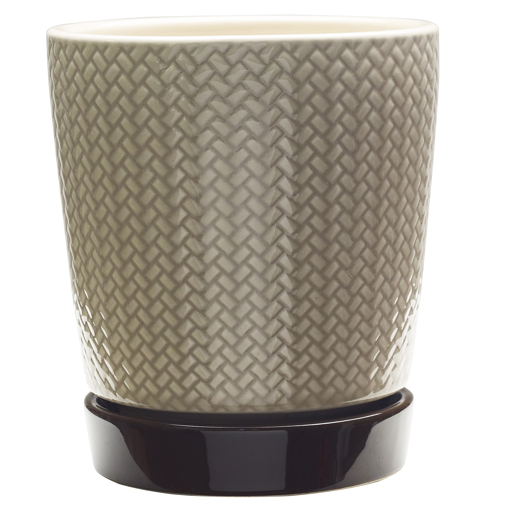 Southern Patio 6.5"H Alice Planter Light Brown Finish — priced per each; minimum 4; multiples of 4