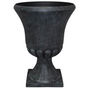 Southern Patio 21" Winston Urn Weathered Black — priced per each; minimum 6; multiples of 6
