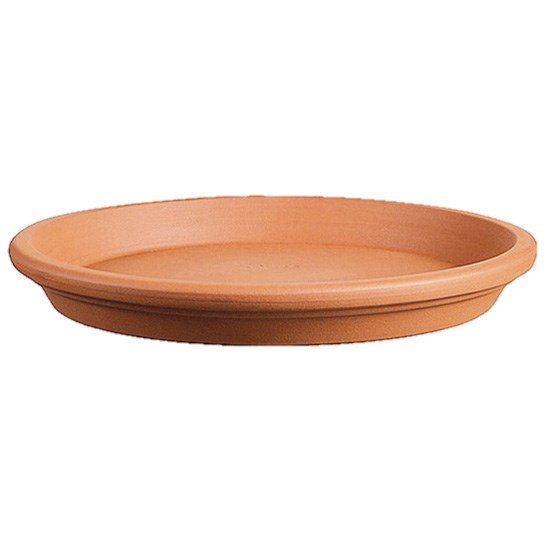 Southern Patio 6" Clay Saucer — priced per each; minimum 12; multiples of 12
