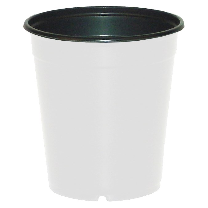 JAN 12CM H 04.50 GER POT BLK/WHT — Case of 1425