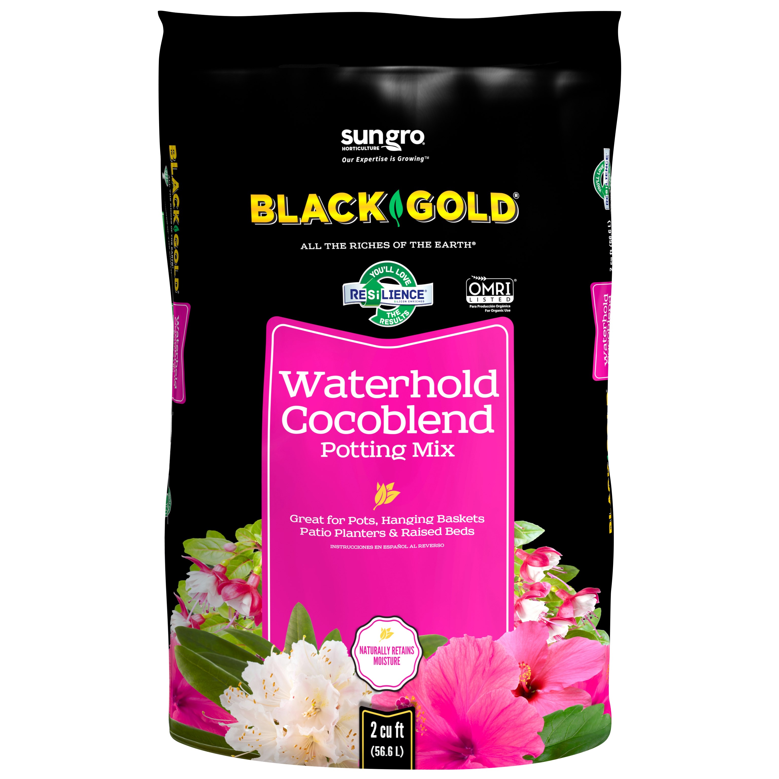 Black Gold Waterhold Cocoblend 2cf — priced per each; minimum 40; multiples of 40