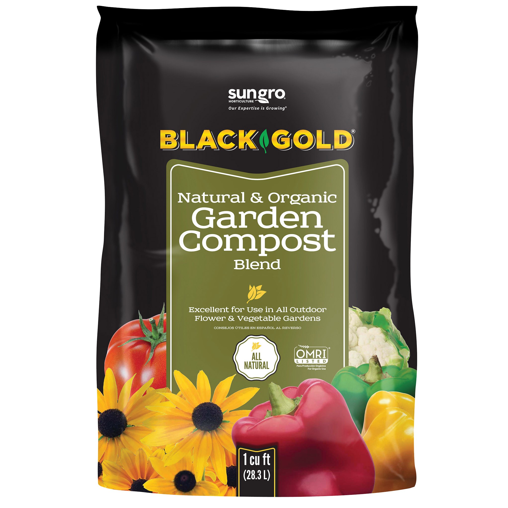 Black Gold Garden Compost 1cf OMRI