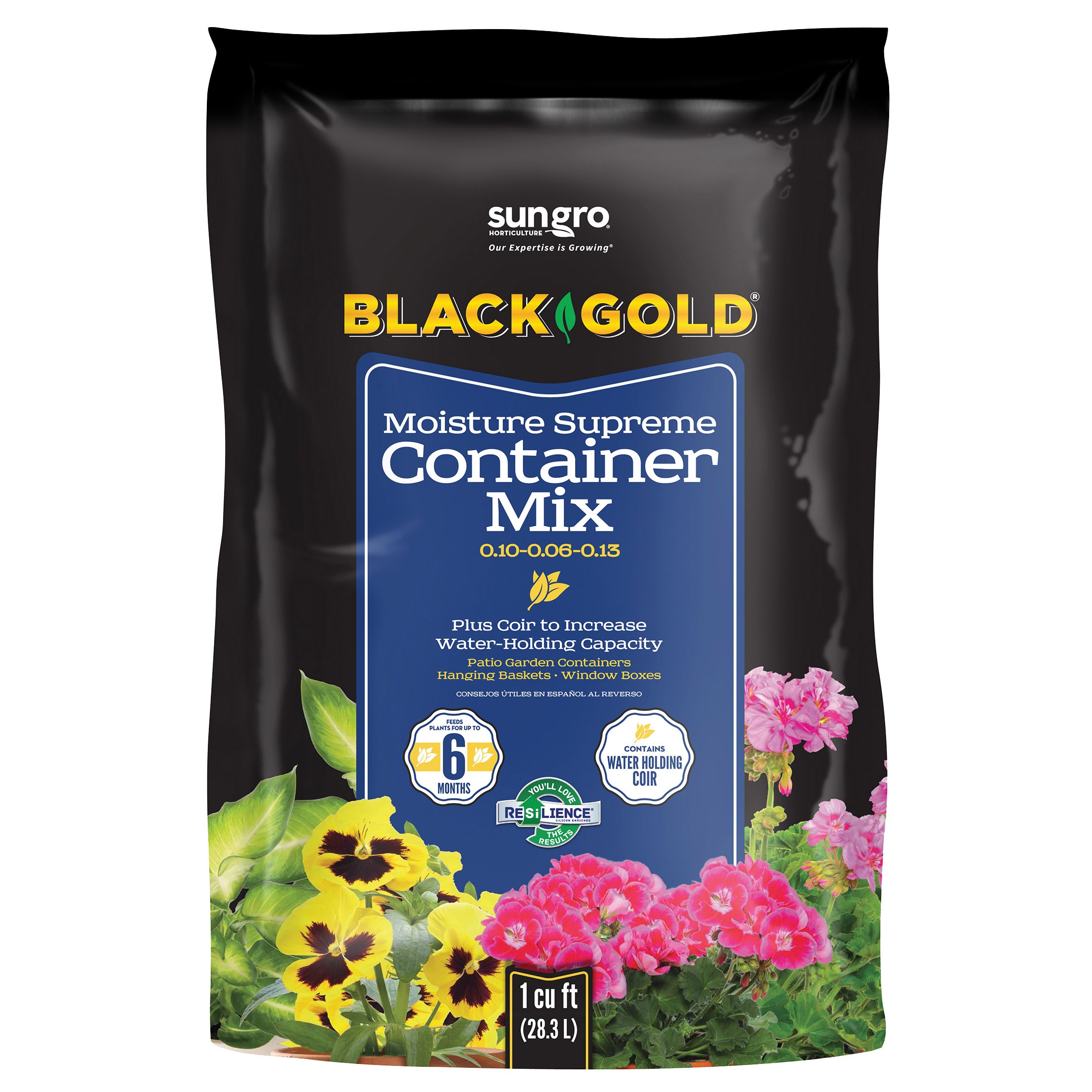 Black Gold Moisture Supreme Container 1cf — priced per each; minimum 70; multiples of 70