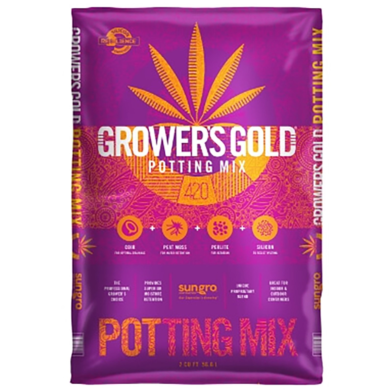 Sun Gro 2cf Growers Gold Potting Soil