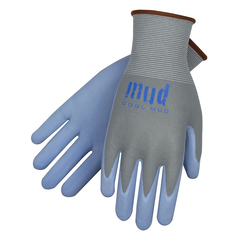 SWI Cool Mud Glove Glacier Blue Small Breathable Aloe Nitrile — priced per each; minimum 6; multiples of 6