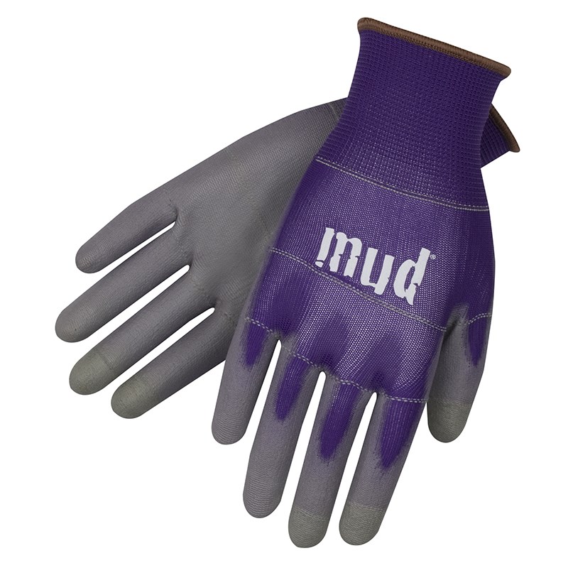 SWI Smart Mud Glove Eggplant X-Small Touchscreen Poly — priced per each; minimum 6; multiples of 6