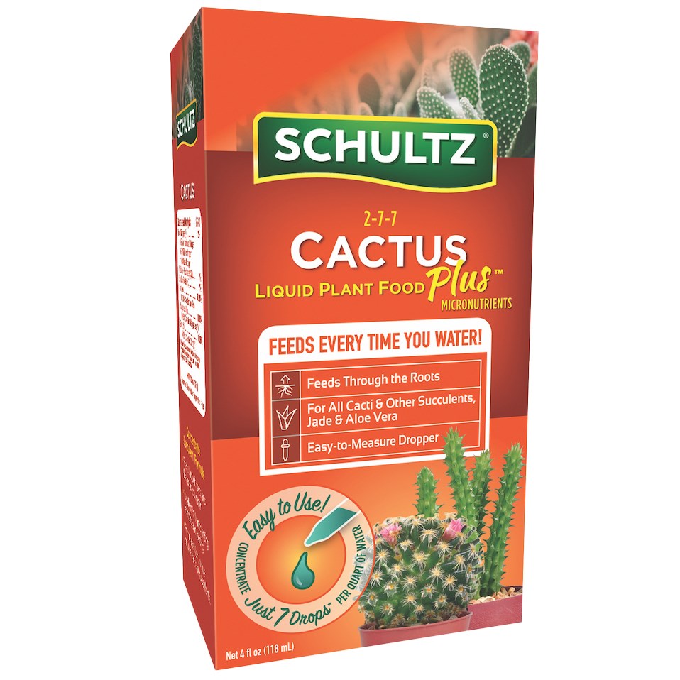 Schultz 4oz Cactus Liquid Plant Food 2-7-7 — priced per each; minimum 12; multiples of 12