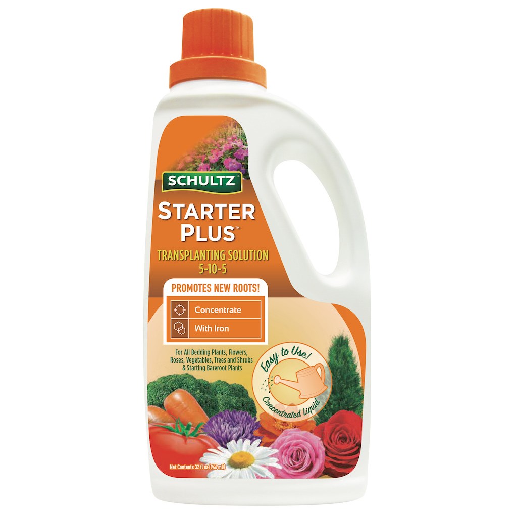 Schultz 32oz Starter Liquid Plant Food 5-10-5 — priced per each; minimum 8; multiples of 8
