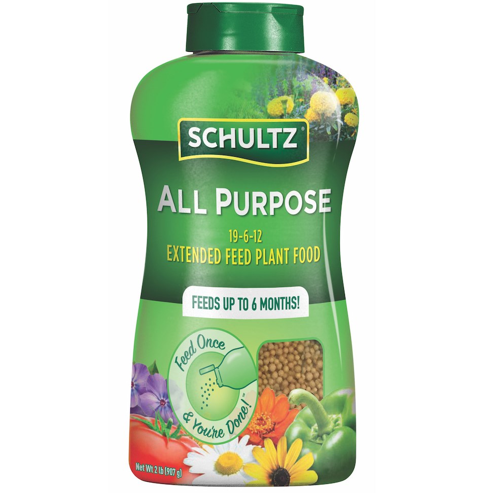 Schultz 2# AP Extended Feed Plant Food 19-6-12 — priced per each; minimum 6; multiples of 6