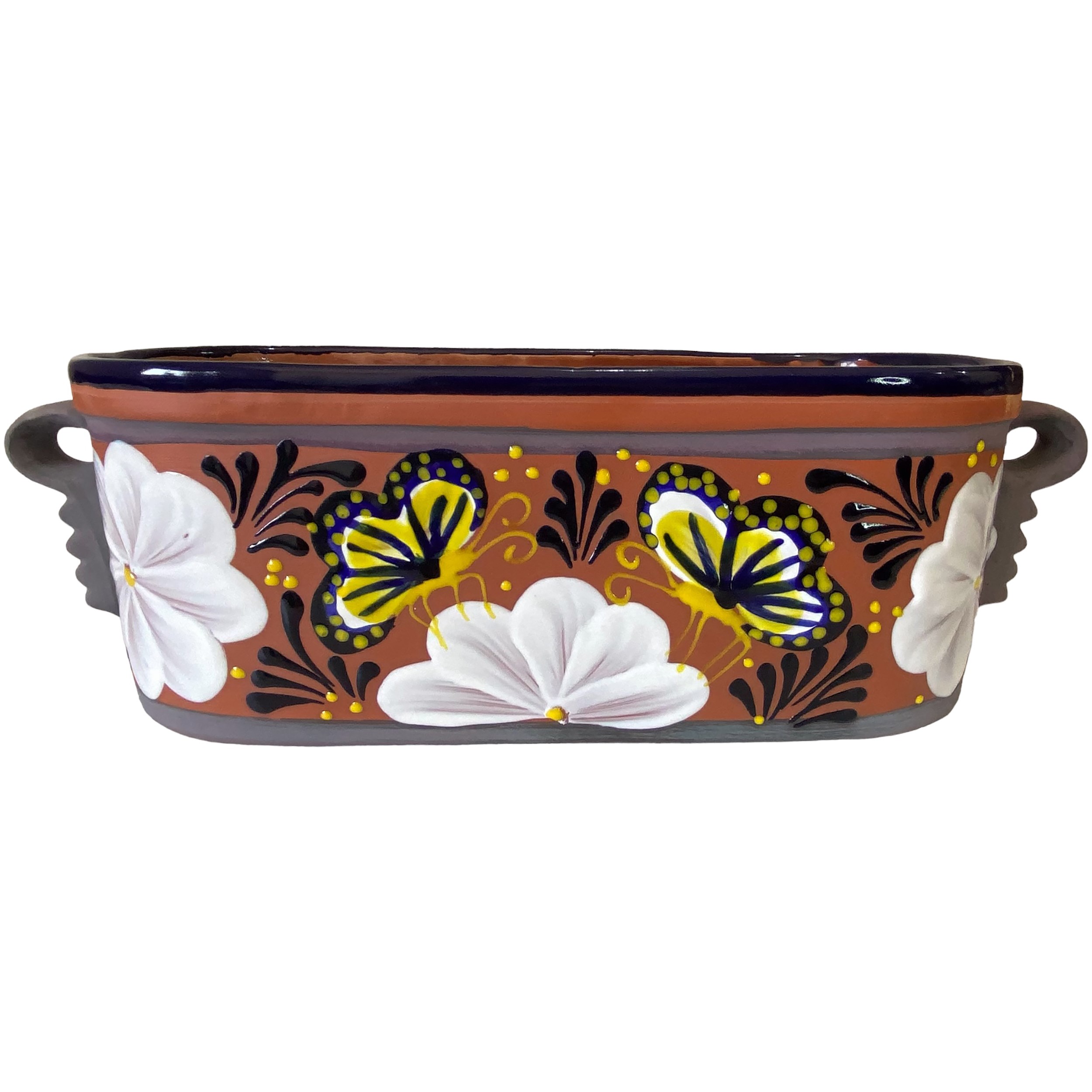 Talavera 12" Bella Especial Window Box Barro — priced per each; minimum 4; multiples of 4