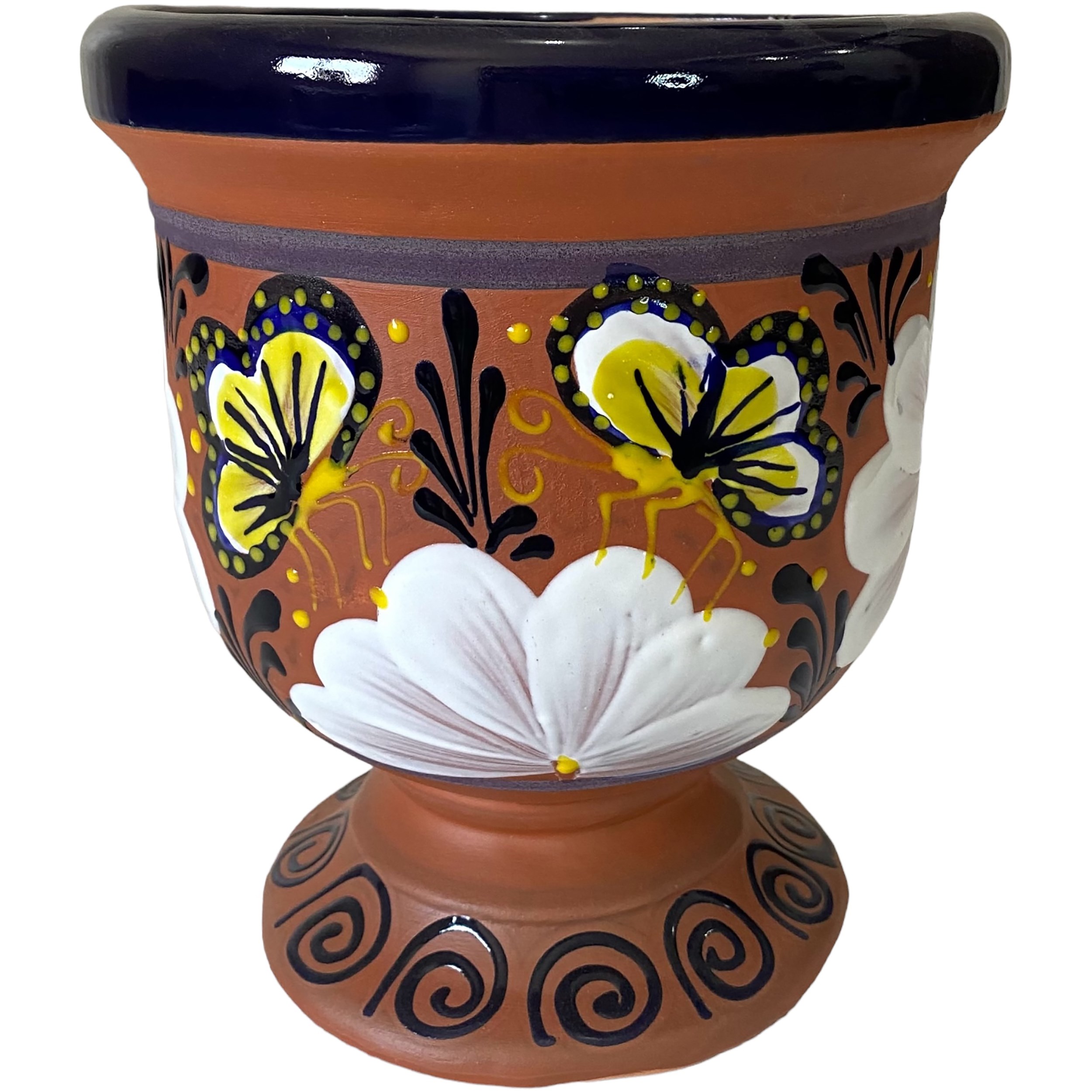 Talavera 6" Bella Especial Urn Planter Barro — priced per each; minimum 4; multiples of 4