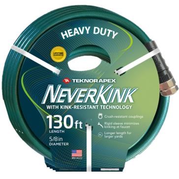 Teknor 5/8"x130' Hose Neverkink Heavy Duty — priced per each; minimum 3; multiples of 3