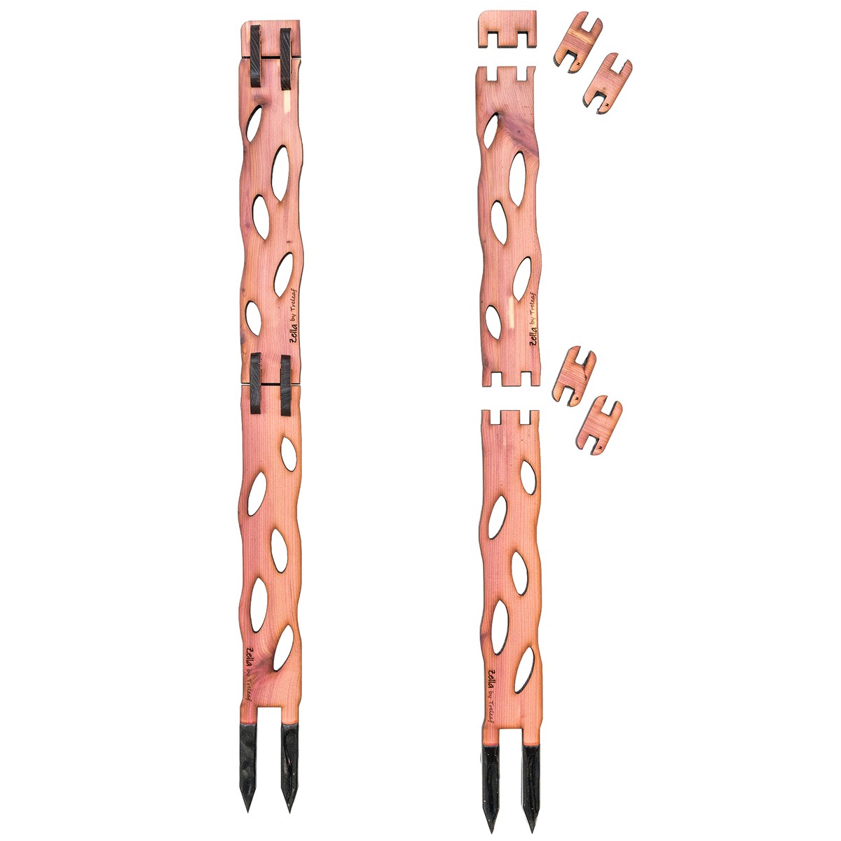 Treleaf 1" Zella Regular Kit Cedar Modular Collection — priced per each; minimum 2; multiples of 2